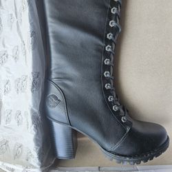 Milwaukee Women's Over The Knee Lace Up Boot 