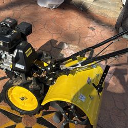 Champion Power Equipment 22 in. Counter Rotating Gas Rear Tine Tiller with Self-Propelled Agricultural Tires