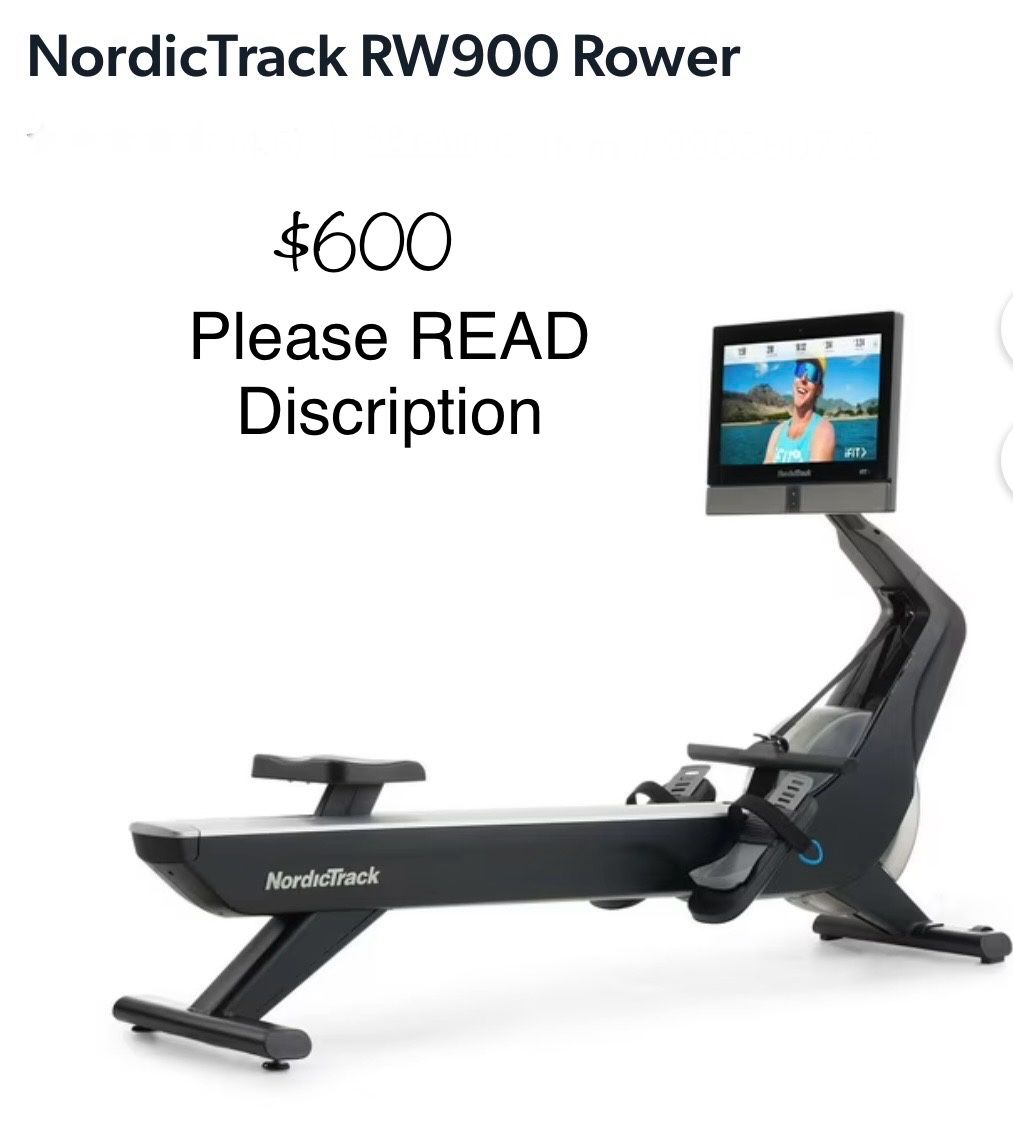 Nordic Track Rower RW900