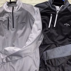 Callaway quarter zip golf long sleeves - Medium