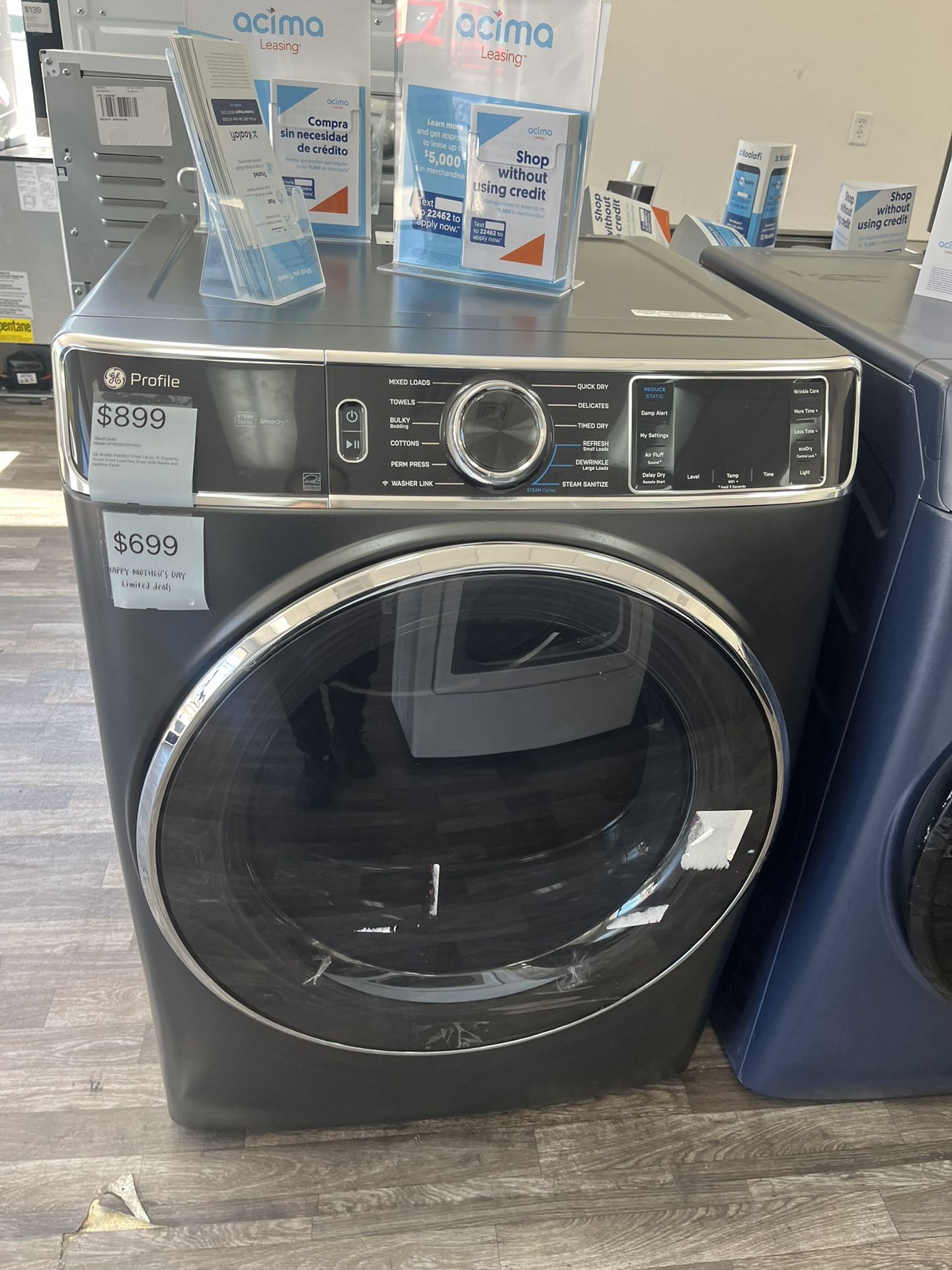 Happy Mother’s Day/ GE Profile Gas Dryer With Steam