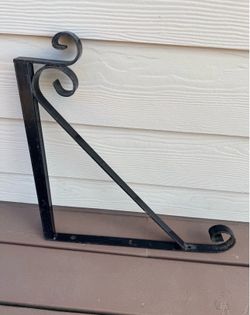 Heavy metal outdoor decor/plant hook