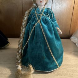 Rapunzel Porcelain Doll Danbury Mint 