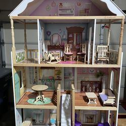 KidKraft Charlotte Classic Wooden Dollhouse