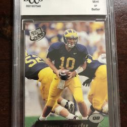 Tom Brady Press pass Rookie Card BCCG 10