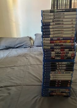 PS4 & PS5 Games $5 EACH $125 For ALL