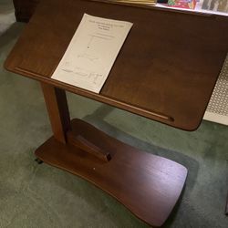 Adjustable Bedside Table 