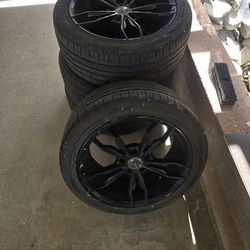 Wheels and tires