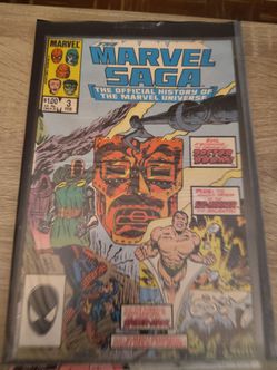 Marvel Saga #3 Official History of the Marvel Universe