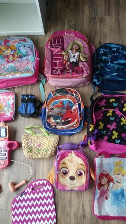 Backpacks and toy and more