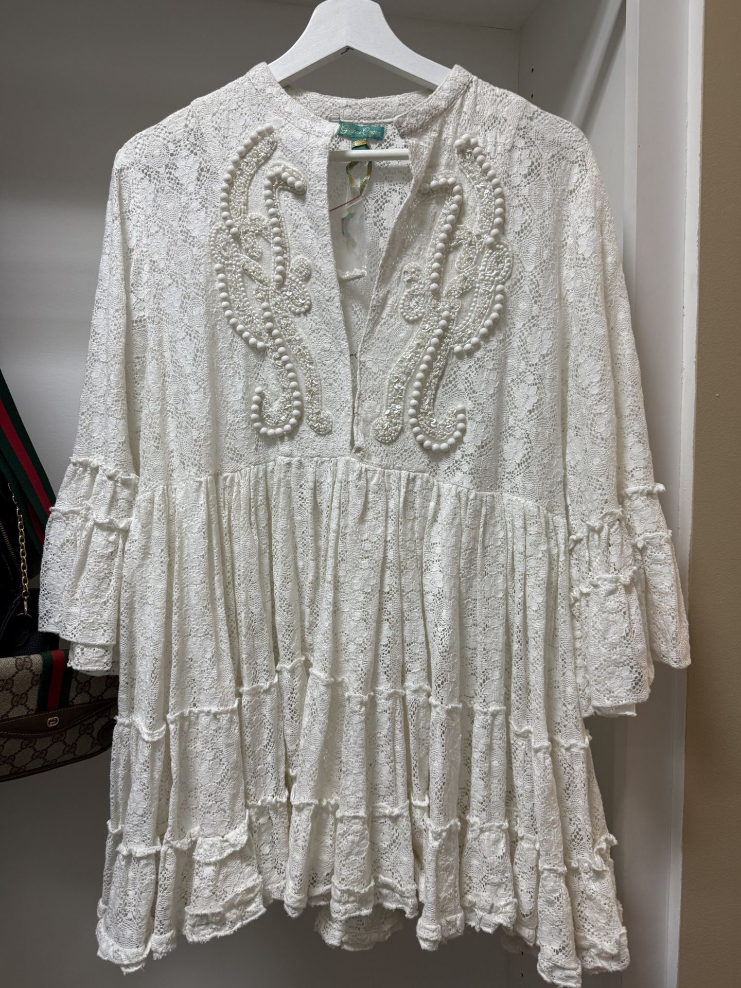 Woman Short Dress Boho Style 