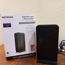 NETGEAR N600 WiFi Cable Modem Router C3700 DOCSIS 3.0