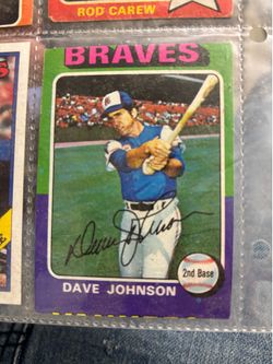 Rare error, Dave Johnson card Rare error, Dave Johnson card