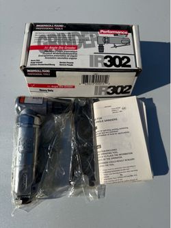 ✅ Vintage INGERSOLL RAND Air Angle Die Grinder IR 302