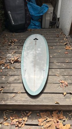Channel Islands twin fin surfboard