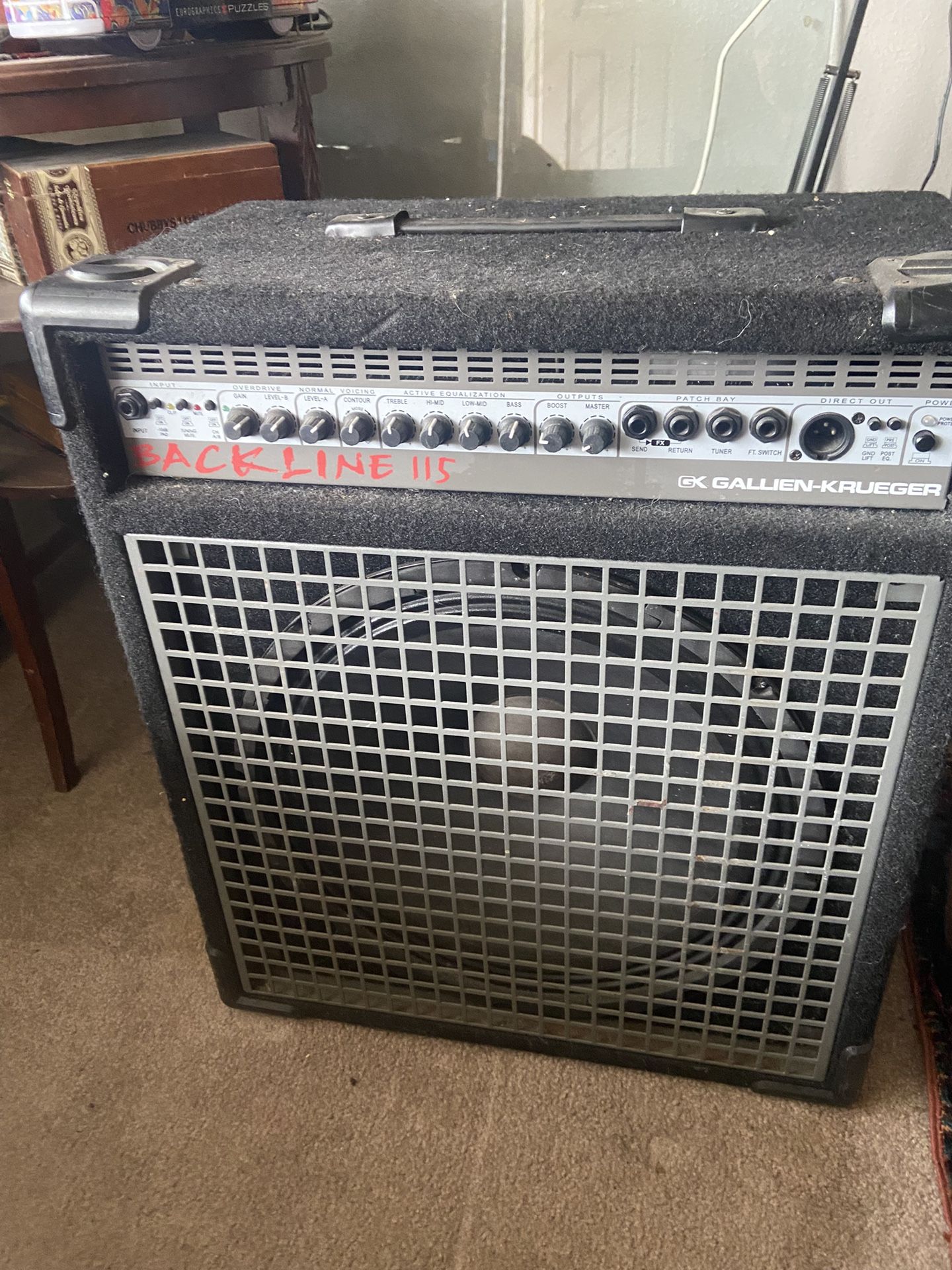Gallien Ktueger Bass Amplifier