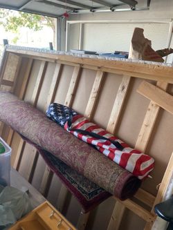 Queen size box frame.