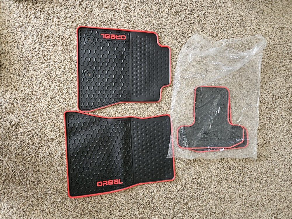 2015-2019 Mustang all weather floor mats