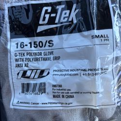 16-150 G-tek Polykor Gloves (cut Level-1) NEW