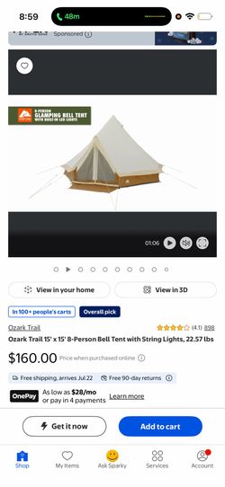 6-8 person Tent