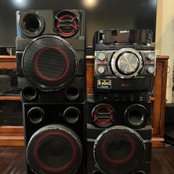 1900W LG Bluetooth Speakers