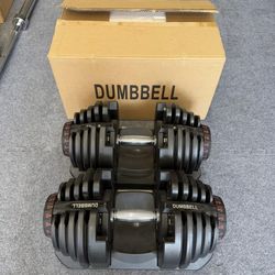 SALE‼️ New pair of 90lb adjustable dumbbells (180lb in total). New in box 📦 $350