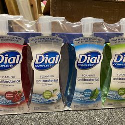 Dial Complete Foaming Anti-Bac. Hand Wash . Sealed 4-pack