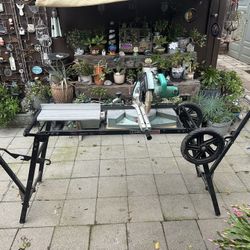 Mitter Sliding Saw And Stand 