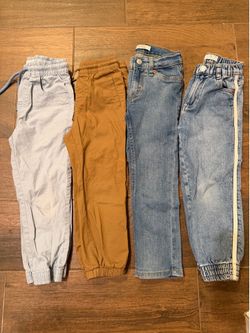 Boys pants/ jeans lot 4t