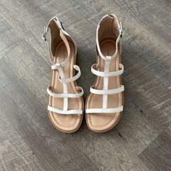 Lucky Brand Sandals White 71/2