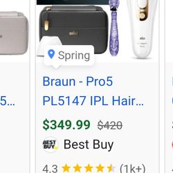 Pro Lazer Hair Removal At Home $350 Retail 
