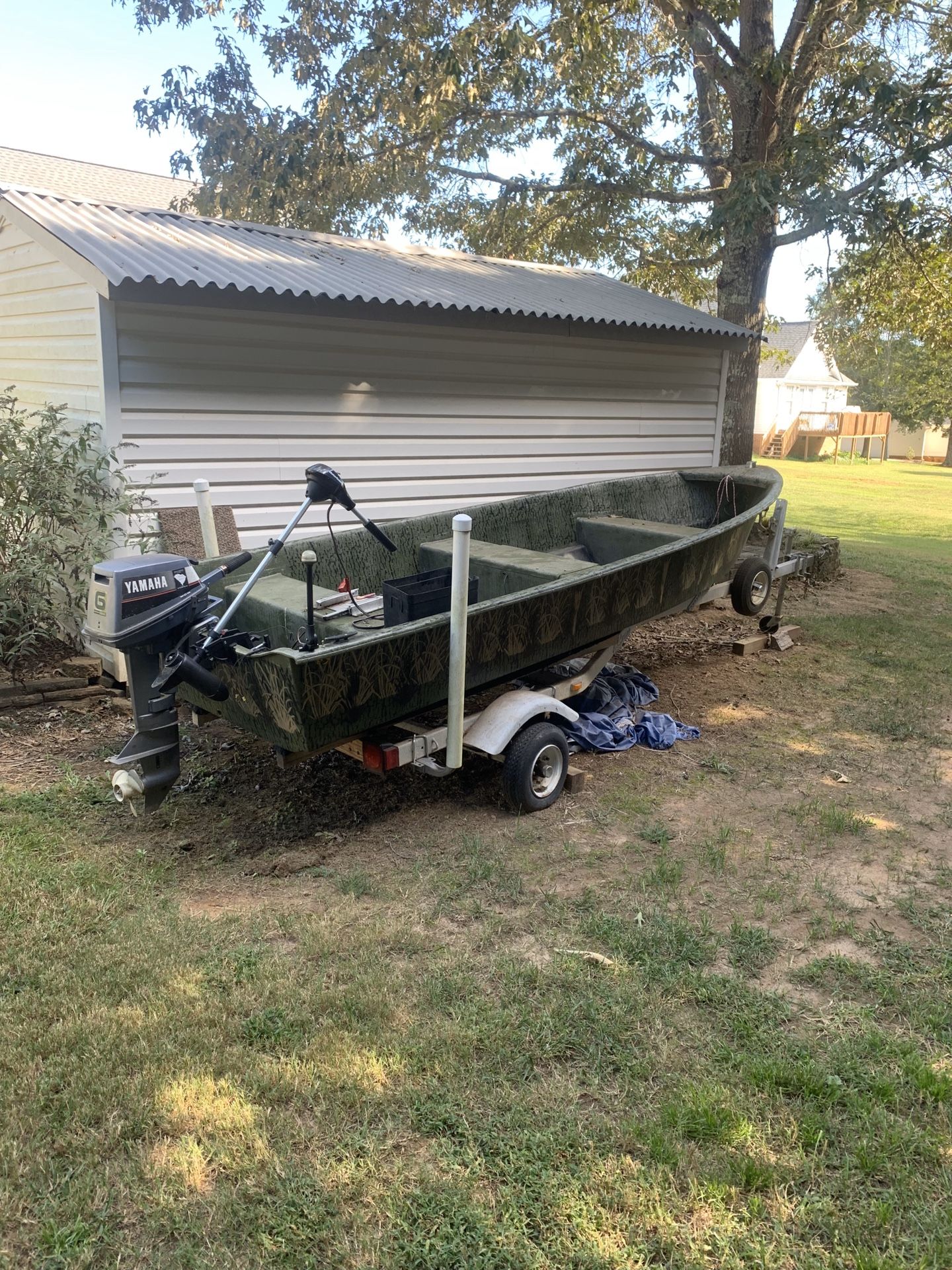 14’ Fiberglass VHull for Sale in Liberty, SC OfferUp