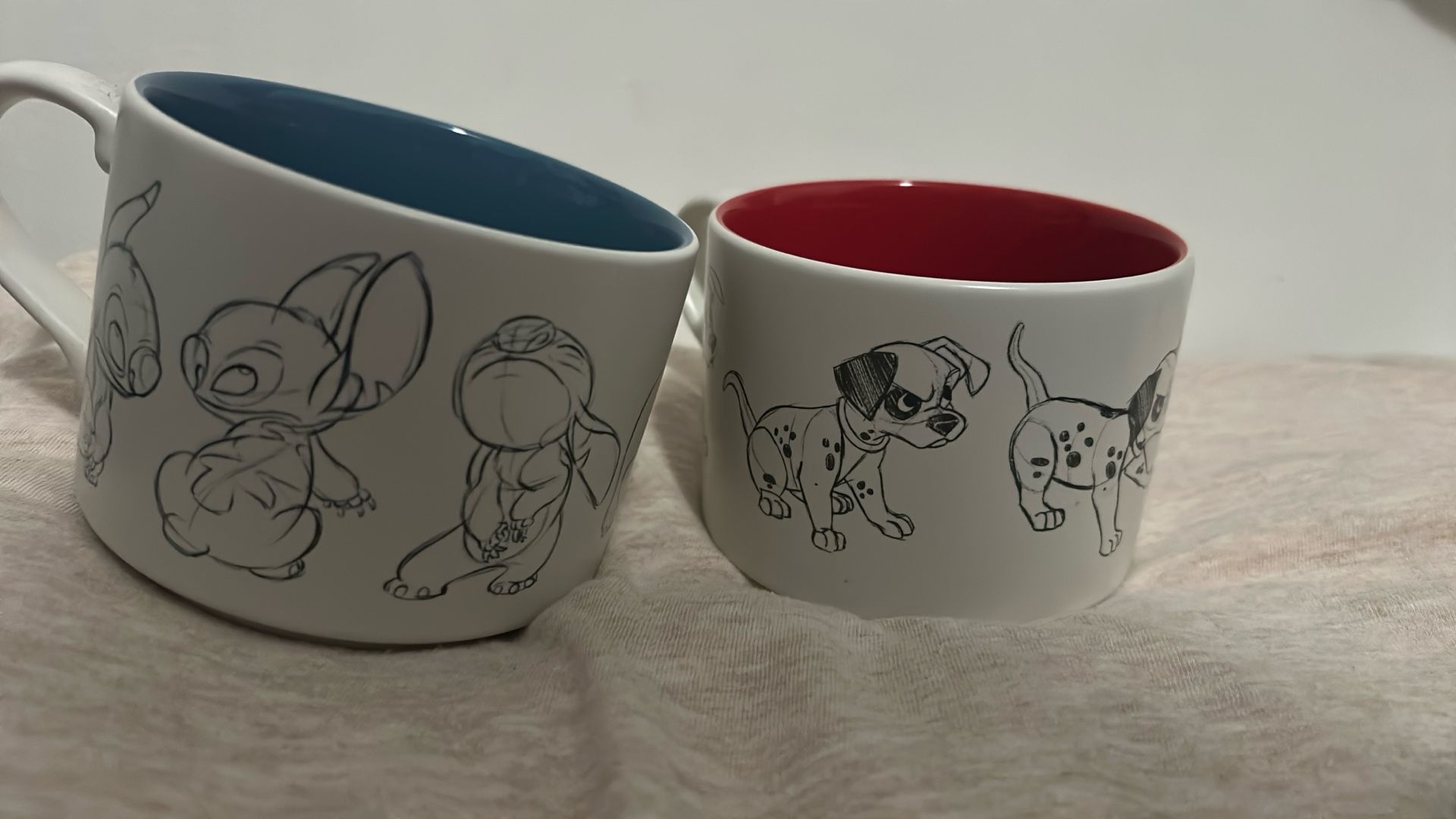 Disney Cups 101 Dalmatians And Stitch 