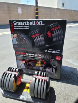Two dumbbells adjustable 90lbs Each