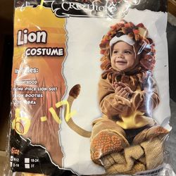 Baby 6-12m Lion Halloween  Costume