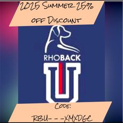 Rhoback End of Summer 25% off Discount Code-help pay off brothers student loans!