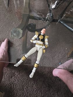 Hasbro Power Rangers Lightning Collection Mighty Morphin White Ranger 6in Action