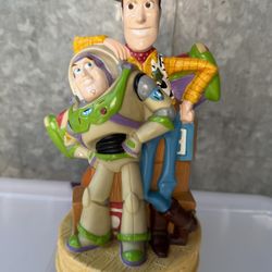 Pixar Toy Story Woody & Buzz Lightyear Figurine Collectible Character