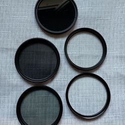 Camera lens filters New with bundle package