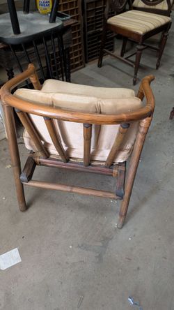 bamboo/rattan chair