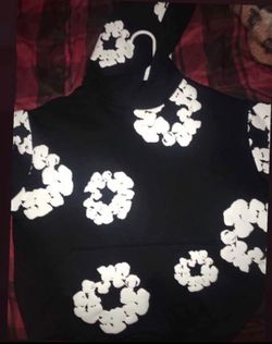 Black denim’s tears hoodie