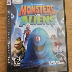 PS3 Monsters Vs Aliens 
