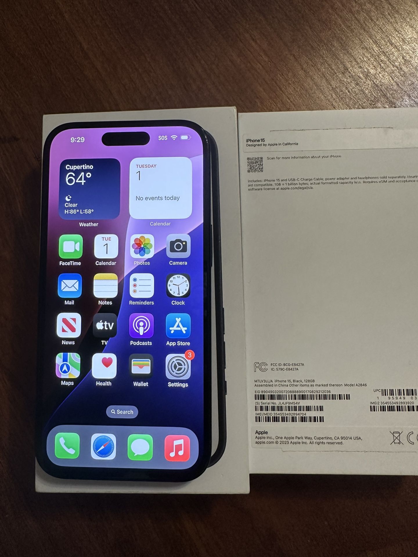 Apple iPhone 15 Unlocked 