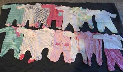 Baby Girl clothing from Newborn and 3 months