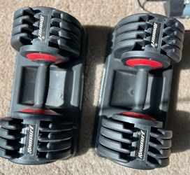 KOMSURF Adjustable Dumbbell up to 55 lbs