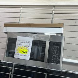 Microwave Stainless Steel New Open Box 1 Year Warranty 
