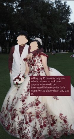 15 dress/ quinceañera