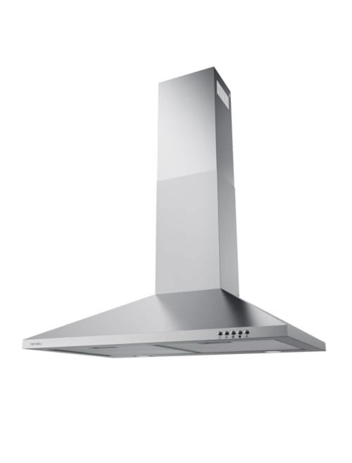 Hermitlux Range Hood 30 inch Stainless Steel, Wall Mount Vent Hood for Kitchen with Charcoal Filter, Ducted/Ductless Convertible