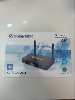 SuperBox S7 Pro 4GB/32GB WiFi 6 Media Player