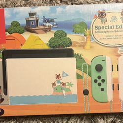 Nintendo Switch Animal Crossing Console With Super Smash Bros + Luigi’s mansion FOR TRADES